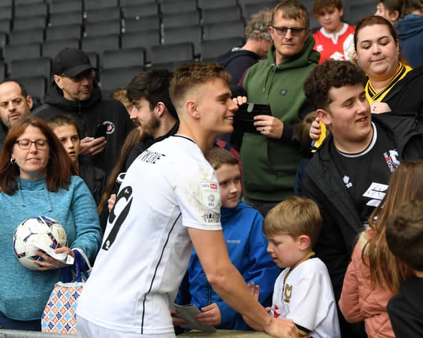 Scott Twine has thanked MK Dons and their supporters after he completed his move to Burnley earlier today (Sunday)