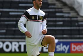 Will Grigg has spent two loan spells at MK Dons, but now a free agent, has joined up with the squad in Ireland. Liam Manning has not ruled out a move to sign the striker.