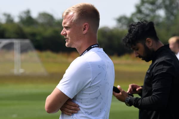 Liam Manning will oversee his side’s first pre-season game of the summer tonight against AFC Rushden & Diamonds