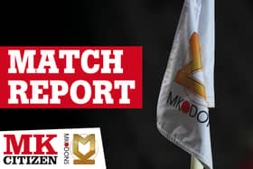 Jonathan Leko marked his return to the side with a goal as MK Dons beat  Morecambe 1-0 at Stadium MK 