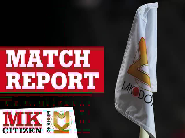 MK Dons were soundly beaten by Peterborough at Stadium MK 