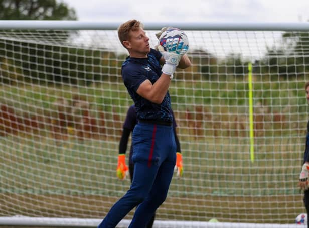<p>Former Dons, Liverpool and West Ham goalkeeper David Martin was training with Liam Manning’s squad over the summer</p>