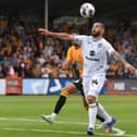 Bradley Johnson has played in both of Dons’ league games since signing on a free transfer in the summer, coming off the bench against Cambridge United before getting his first start on Saturday against Sheffield Wednesday