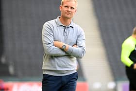 After seeing his side concede late from the penalty spot, Liam Manning felt a draw between MK Dons and Accrington Stanley was the right result. 