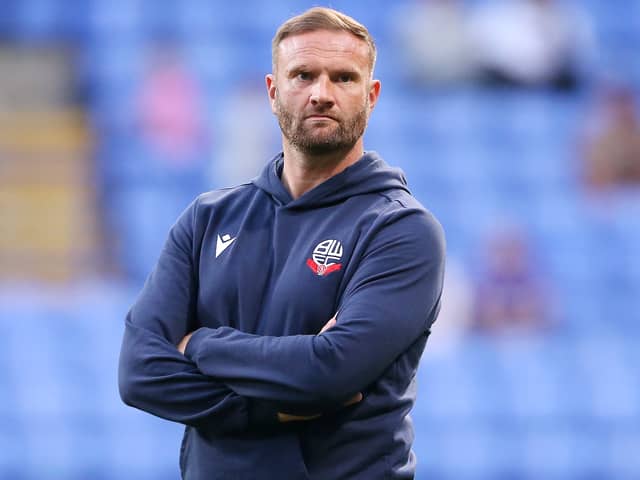 Bolton boss Ian Evatt