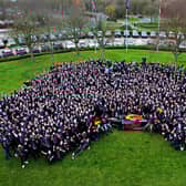 The Milton Keynes factory team of Red Bull Racing celebrate their 2021 title success, but the FIA have deemed the team spent beyond the sport’s budget cap