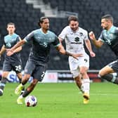 Plymouth boss Steven Schumacher praise his side after their 4-1 win over MK Dons on Saturday, saying their first half performance was their best of the season