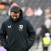 Will Grigg said MK Dons cannot afford to gift sides goals like they did against Plymouth Argyle at Stadium MK on Saturday