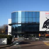 The Red Bull Racing factory in Tilbrook, Milton Keynes. The team have been found to have spent above the sport’s allowed budget cap for 2021 and face penalties
