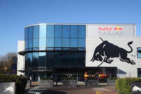 The Red Bull Racing factory in Tilbrook, Milton Keynes. The team have been found to have spent above the sport’s allowed budget cap for 2021 and face penalties