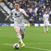 Louie Barry has started to look more of a threatening force for MK Dons in recent weeks, but is still looking for that first goal