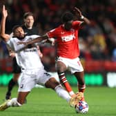Zak Jules was in excellent form at The Valley on Tuesday night as Dons kept their first clean sheet of the season in the 2-0 win over Charlton to climb off the bottom of League One