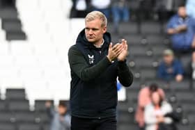 Liam Manning said he was not feeling under pressure in his position as MK Dons head coach despite their poor start to the season