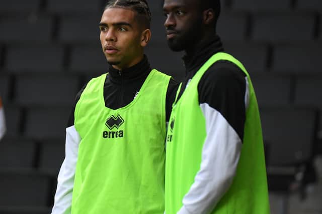 Tennai Watson and Mo Eisa have spent much of the last four months together in the MK Dons treatment room