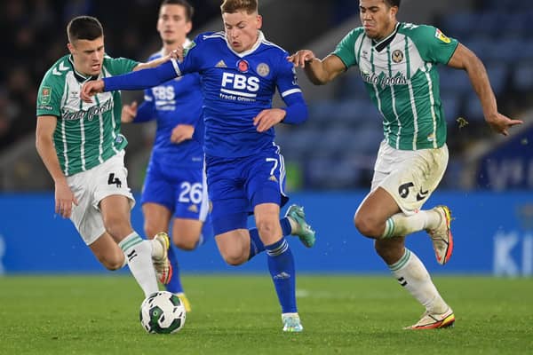 Former Dons loanee Harvey Barnes has become a regular for Leicester City in recent years and could return to Stadium MK in the Carabao Cup next month