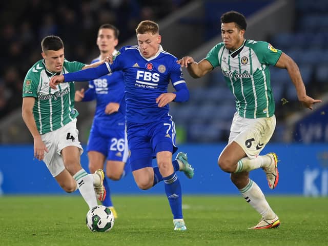 Former Dons loanee Harvey Barnes has become a regular for Leicester City in recent years and could return to Stadium MK in the Carabao Cup next month