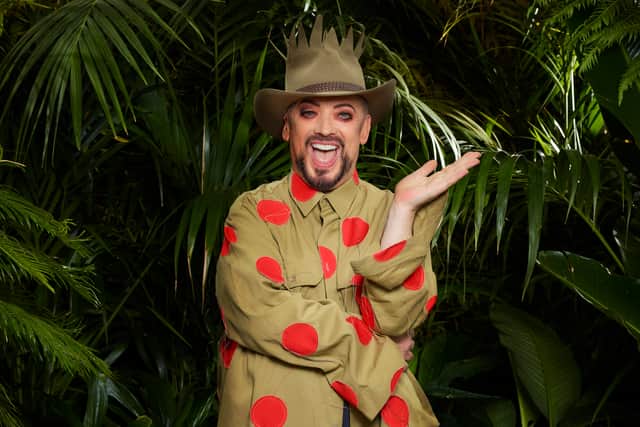 Boy George I’m a Celeb (ITV Images)