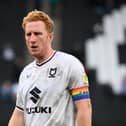Dean Lewington as furious with some of his team-mates after the defeat to Barnsley
