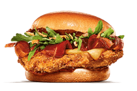 The Steakhouse Crispy Chicken burger is the first chicken burger to feature on the fast food giant’s Gourmet Kings range. 