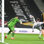 Darragh Burns’ spectacular third goal of the season got the ball rolling against Newport County on Tuesday night
