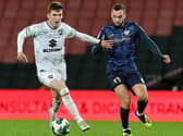 Conor Grant has had a mixed season for MK Dons, but admitted he has improved a lot since his summer move from Rochdale
