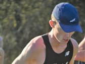 Jamie Seddon races to victory in the Dirt Half Challenge in Leighton Buzzard