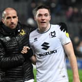 Conor Coventry spent the second half of last season on loan at MK Dons from West Ham United
