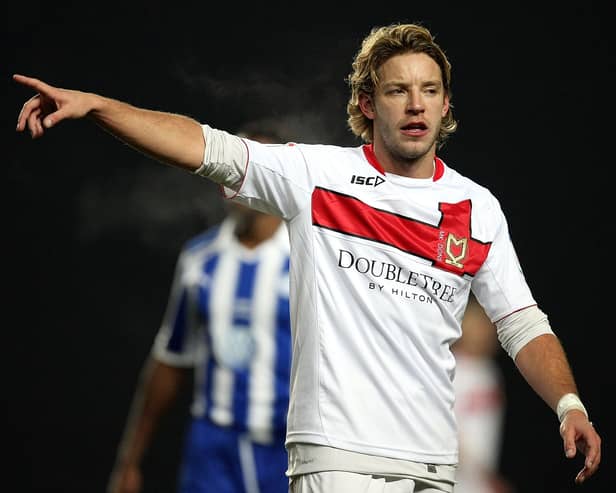 Alan Smith played for two-and-a-half years at Stadium MK between 2012 and 2014