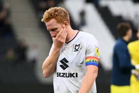 Dean Lewington said he wanted to get a positive performance out of his MK Dons team-mates for the trip to Bristol Rovers