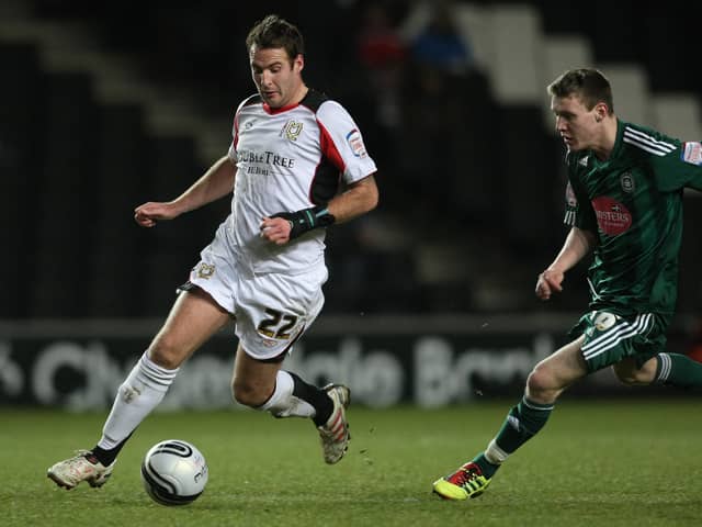 Peter Leven spent three years at Stadium MK from 2008-2011