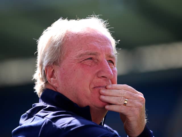 Ray Lewington was on hand to help out son Dean during MK Dons’ win over Portsmouth