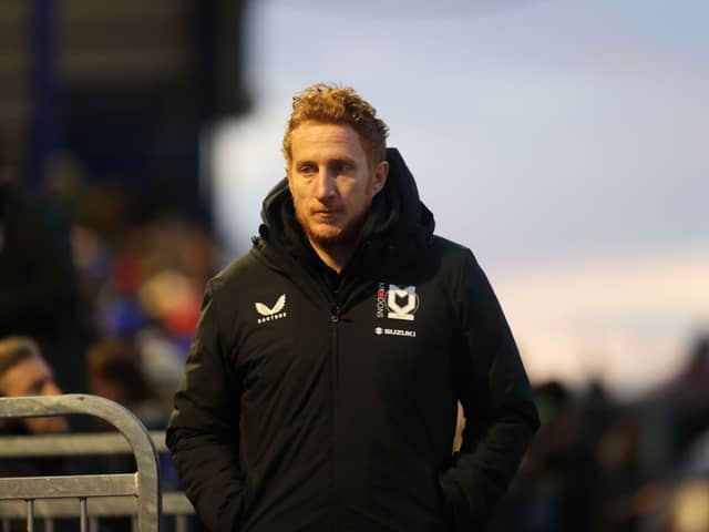 Dean Lewington said leading the side to victory over Portsmouth on Saturday was in his top five moments at MK Dons