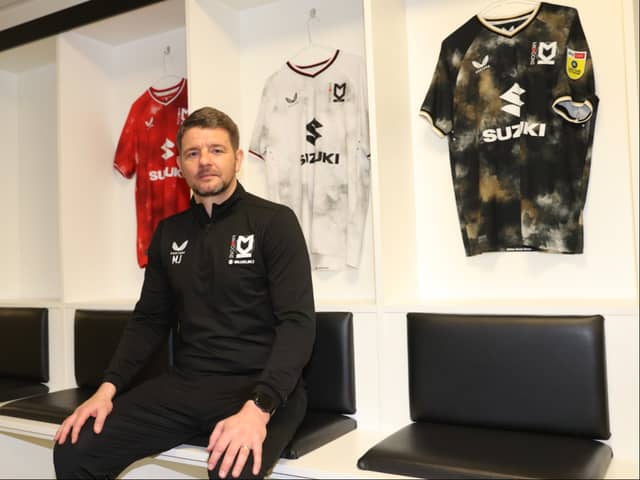 Mark Jackson’s first interview at MK Dons taught us a lot about what to expect from the new man in charge
