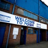 London Road Stadium, home of Peterborough United