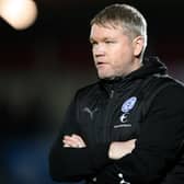 Grant McCann wished Mark Jackson luck in his new role as MK Dons head coach