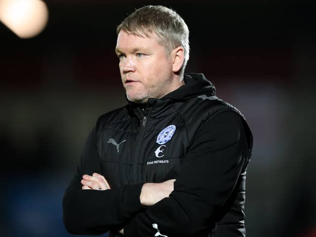 Grant McCann wished Mark Jackson luck in his new role as MK Dons head coach