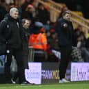 Grant McCann on the sidelines during Peterborough’s win over MK Dons