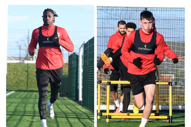 Josh Kayode and Darragh Burns are getting closer to being available for Mark Jackson’s side again