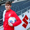 Max Dean has signed for MK Dons from Leeds United