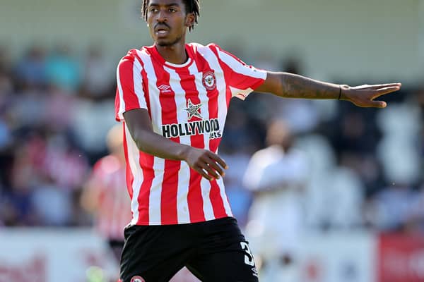 Paris Maghoma has joined MK Dons on loan from Brentford