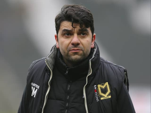 Dan Micciche lost 10 of his 16 games in charge of MK Dons in 2018. He has reportedly taken a new job at Premier League Everton