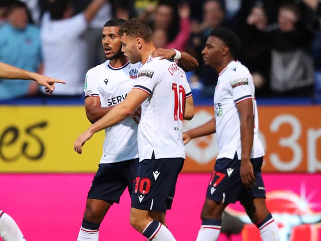 Dion Charles scored a hat-trick for Bolton Wanderers at the weekend against Peterborough United