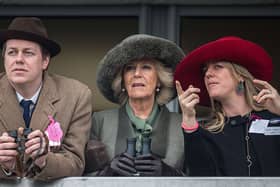 Tom Parker Bowles (left) and Camilia (right) 