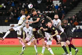 MK Dons and Lincoln City played out a goal-less draw at Stadium MK in January