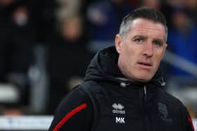 Lincoln City manager Mark Kennedy