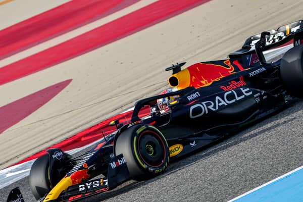 Max Verstappen dominated the timesheets in the Bahrain test ahead of this weekend’s Grand Prix