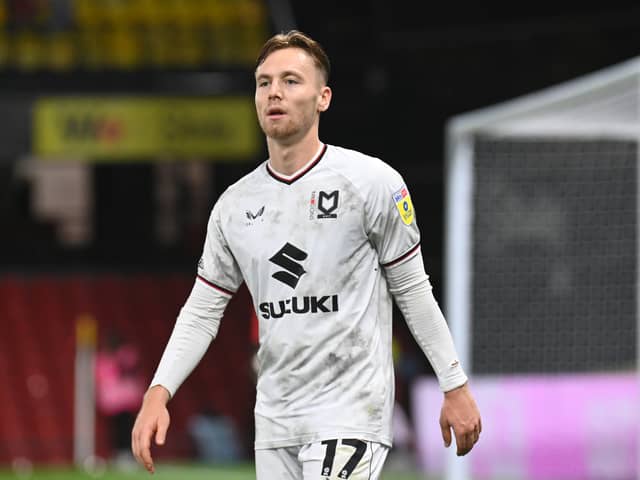 Dan Kemp has been nominated for player of the month in League Two