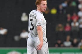 Dean Lewington has been out of action since November, and needed hamstring surgery in December