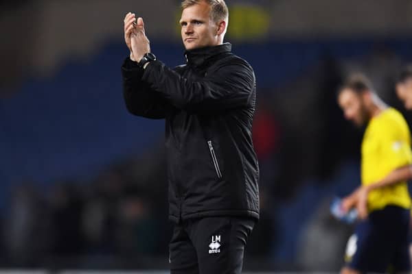 Liam Manning has taken over the manager’s job at Oxford United, vacated by former Dons boss Karl Robinson who was sacked last month