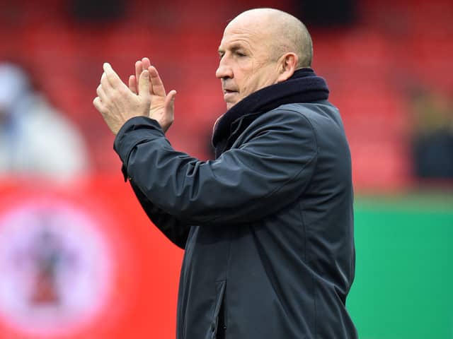 Accrington Stanley boss John Coleman